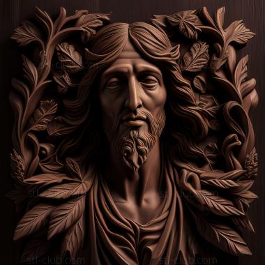 3D model st jesus (STL)